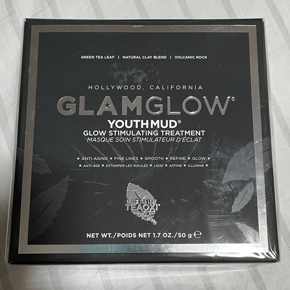 Glam Glow Youth Mud Mask 1.7 oz- New in Box